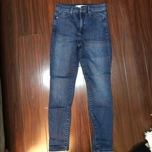 Gap high rise jeans